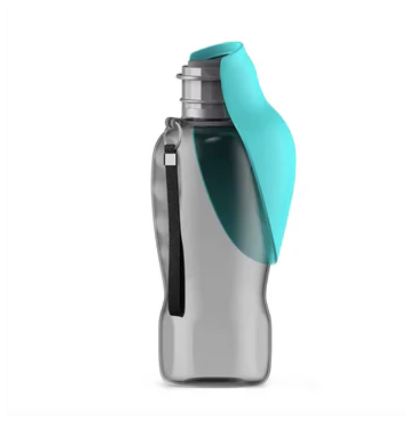 Portable Dog Water Bottle Turquoise